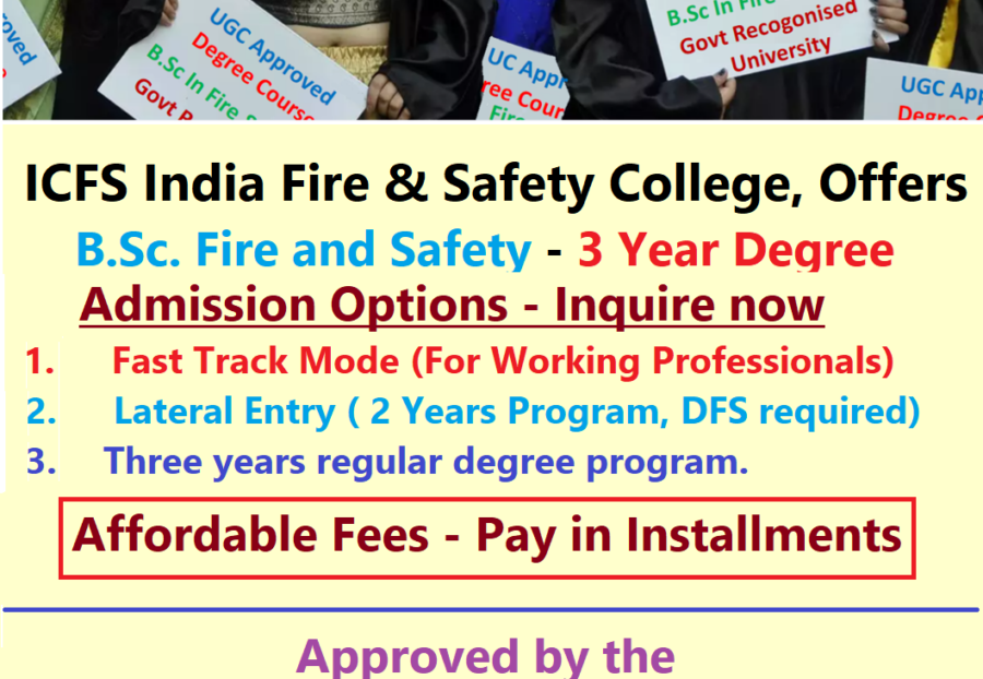ICFS Degree College of Fire & Industrial Safety Dombivli & Assam