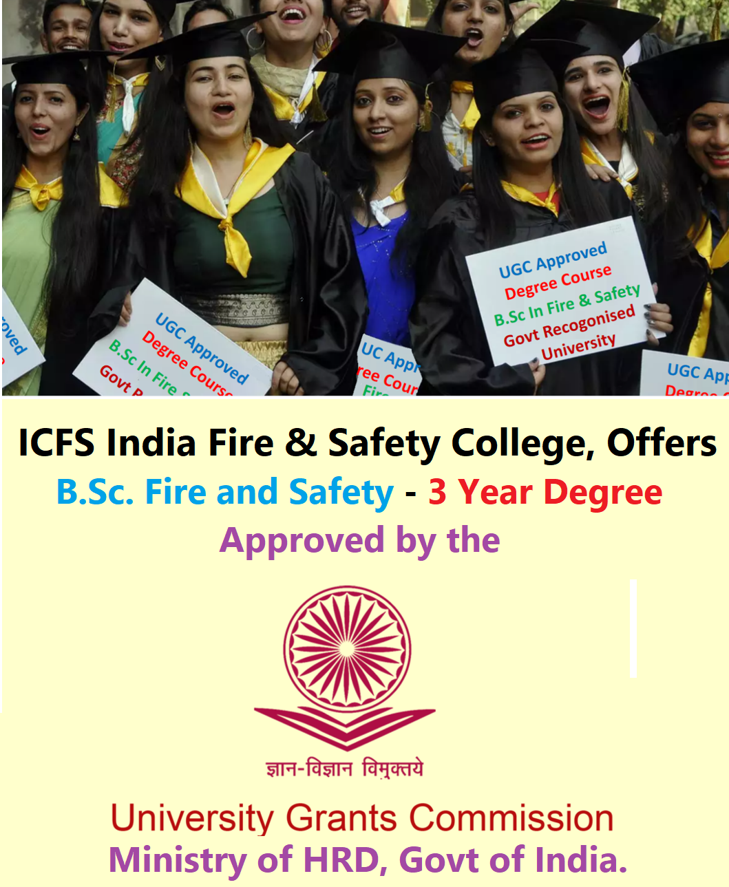 Bsc Fire Safety Course Icfs Degree College Of Fire And Industrial Safety Dombivli And Assam 